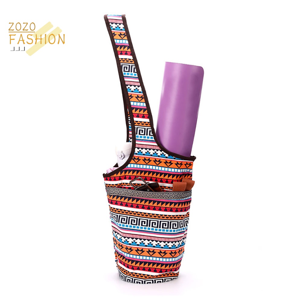 Túi Canvas Đeo Vai Đựng Thảm Tập Yoga Thời Trang