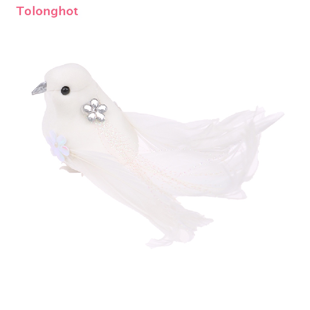 1 Chú Chim Bằng Xốp Nhân Tạo Trang Trí Cây Thông Giáng Sinh DIY