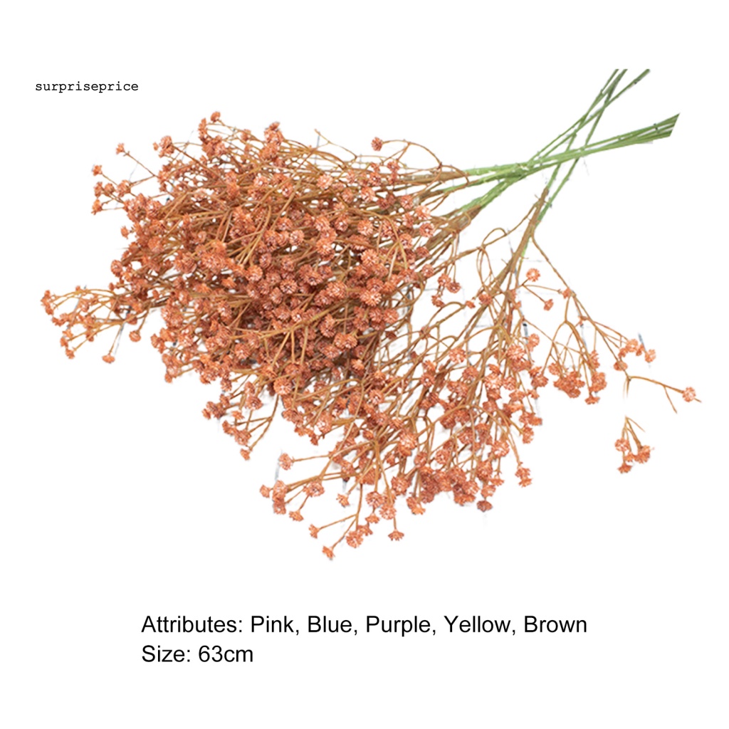 Bó Hoa Gypsophila Nhân Tạo Bằng Nhựa Thân Thiện Với Môi Trường Dùng Cho Văn Phòng