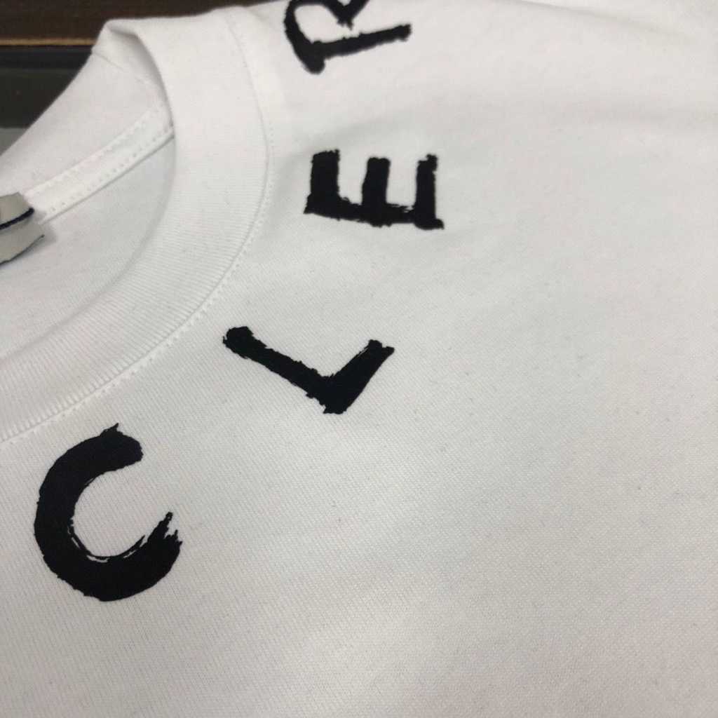 Áo Thun cotton Nguyên Chất Tay Ngắn In logo MONCL Thời Trang Chất Lượng Cao Cho Nam Và Nữ