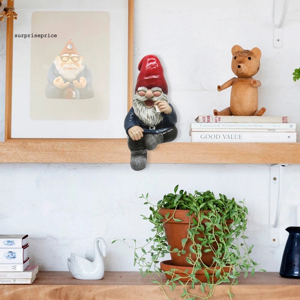 Đồ Trang Trí Để Bàn Hình Ông Già Ngồi Trong SPA