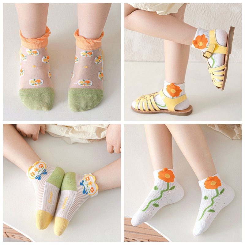Tất Lưới Hình Khủng Long 5 Trong 1 Cho Bé 1-12 Tuổi