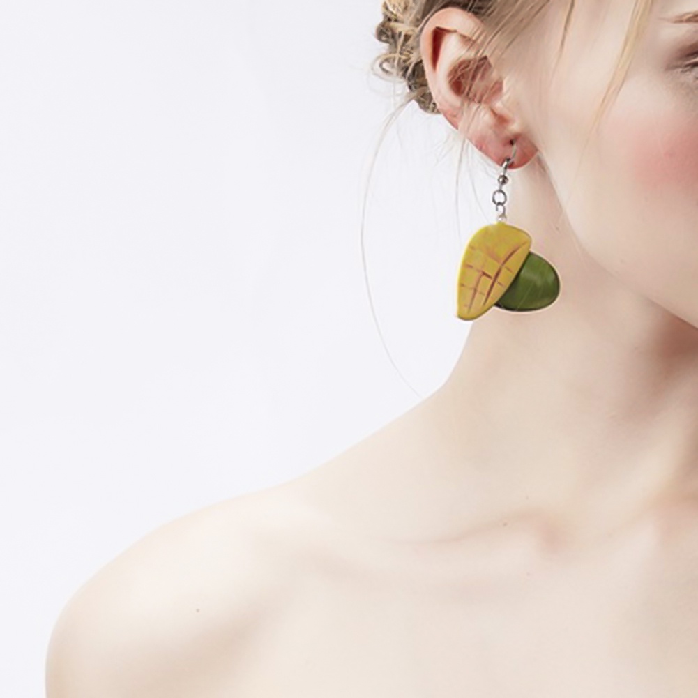 Đôi Khuyên Tai HìNh Quả ChuốI TráI Cây Dễ Thương Cho Nữ