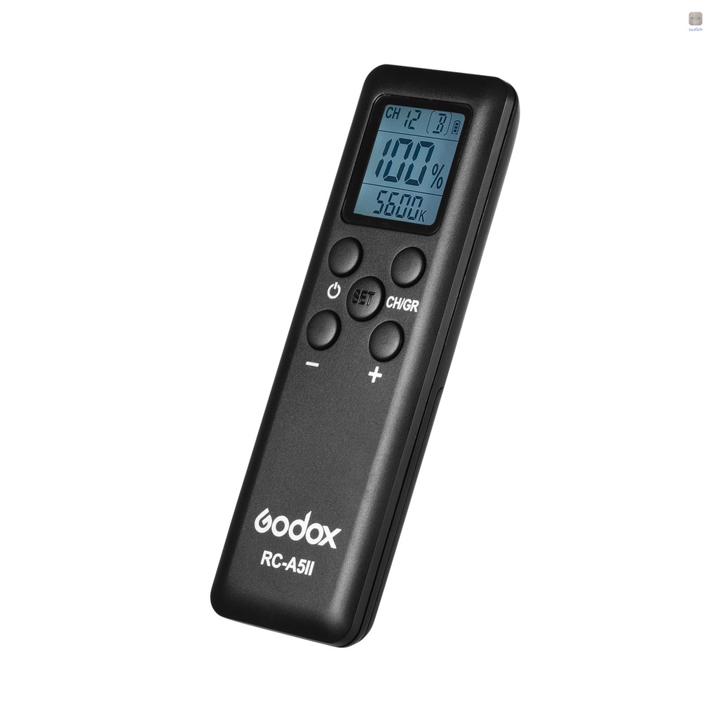 Điều Khiển Từ Xa Godox RC-A5Ii 16 Kênh 6 Nhóm Cho Godox VL150 VL200 VL300 UL150 Led1000Dii Led1000Bii