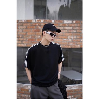 Áo thun stee raglan 3 line cvc unisex