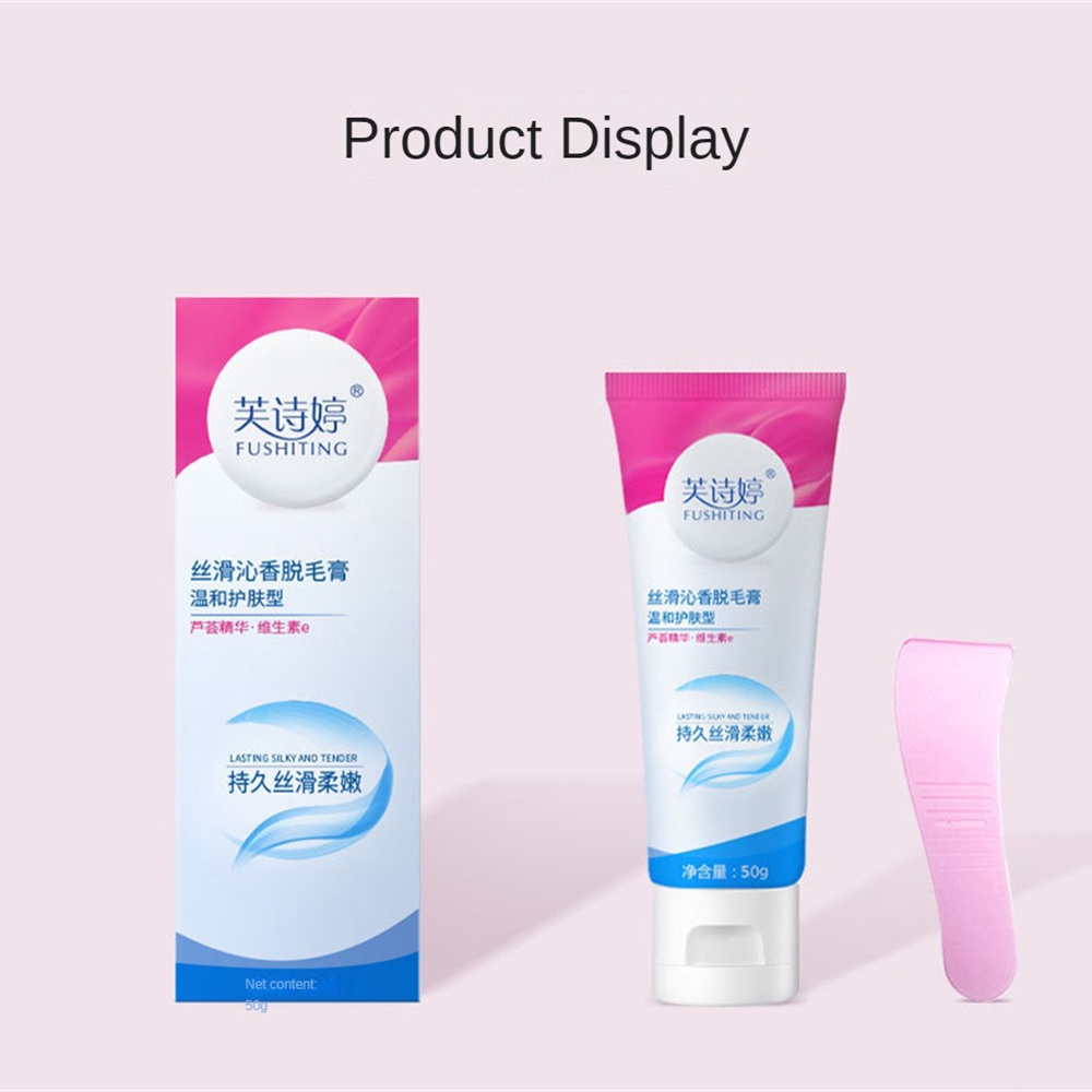Kem làm rụng lông Nhẹ nhàng Không gây kích ứng Nuôi dưỡng Giữ ẩm cho da Loại bỏ lông nách Lông chân Lông tay Kem làm rụng lông cho Nam Nữ JULYSTAR