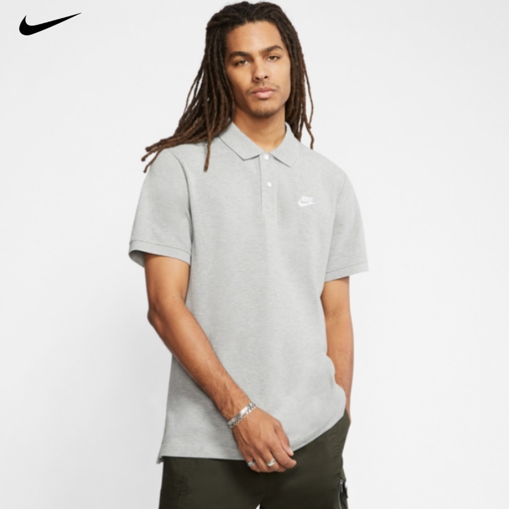 Áo Thun Polo Nike 2023 Tay Lửng Bằng Cotton Dệt Kim Thoáng Khí CJ4457