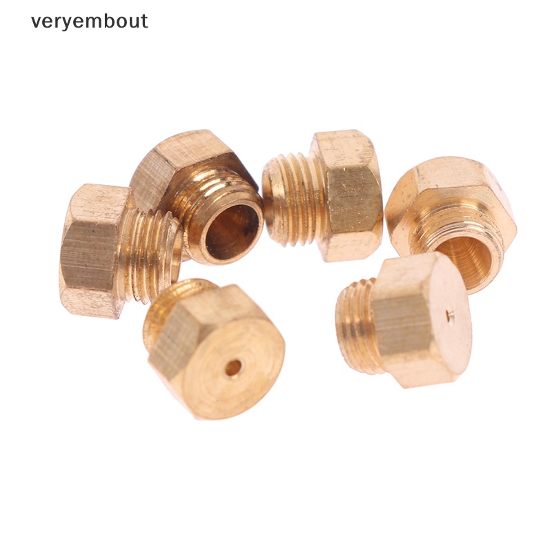 Set 10 Vòi Phun Nước Nóng M5 * 0.75 LPG / NG 0.7mm 1.0mm n Chuyên Dụng