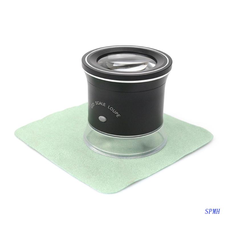 Kính Lúp Phóng Đại Có Thể Sạc Lại Bằng Cổng USB Cho Trang Sức