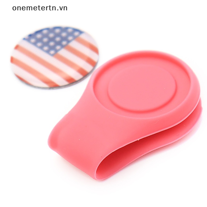 Onemetertn Kẹp Nam Châm Bằng Silicon Đánh Dấu Bóng Golf Không Mùi Gắn Mũ Lưỡi Trai Từ Tính Mạnh Mẽ Cho Quần Áo VN