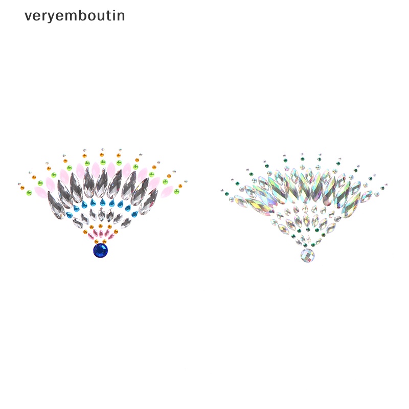 Miếng Dán Ngực Đính Hạt Kim Cương Pha Lê Lấp Lánh