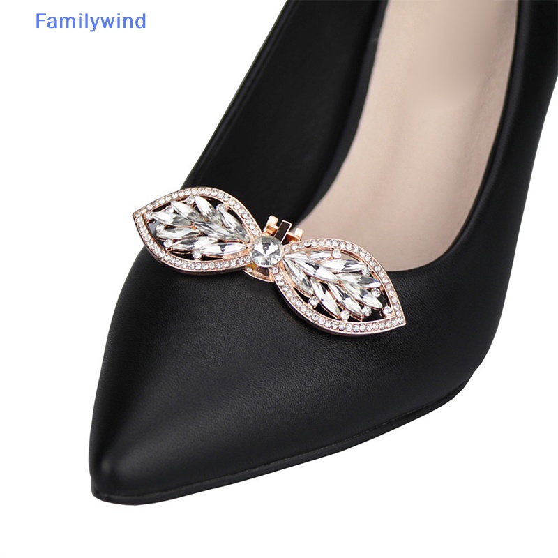 Kẹp Kim Loại Đính Đá Trang Trí Giày Thời Trang Cho Nữ