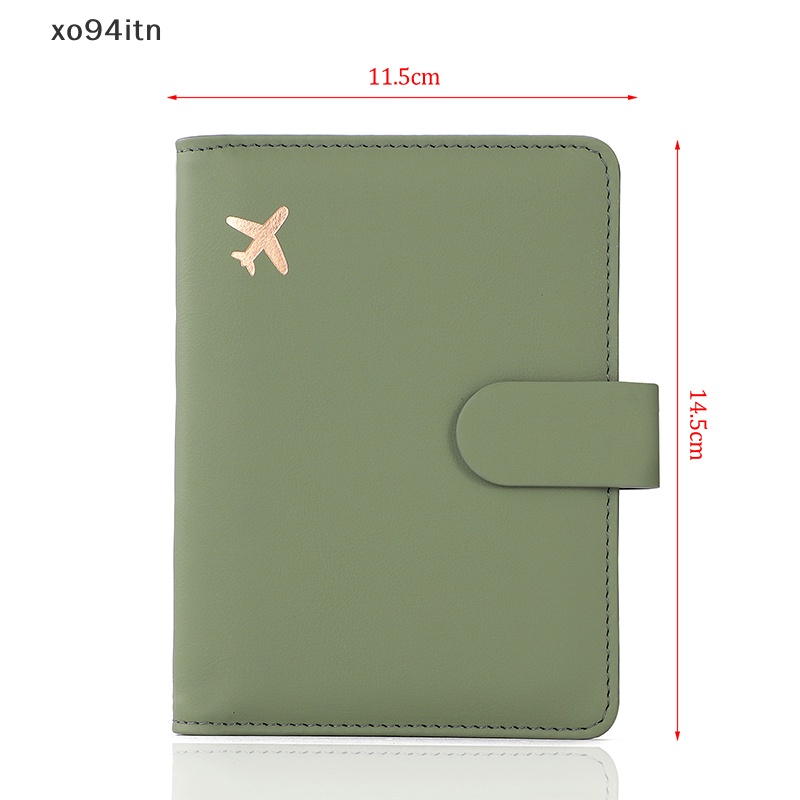 Ví Da PU Đựng Hộ Chiếu Và Thẻ ID Tiện Dụng Khi Đi Du Lịch