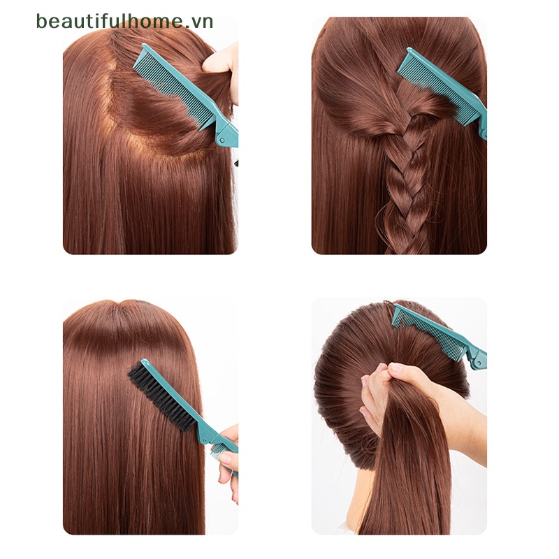 1 Lược Chải Tóc Massage Da Đầu Chống Tĩnh Điện Thiết Kế Nhỏ Gọn