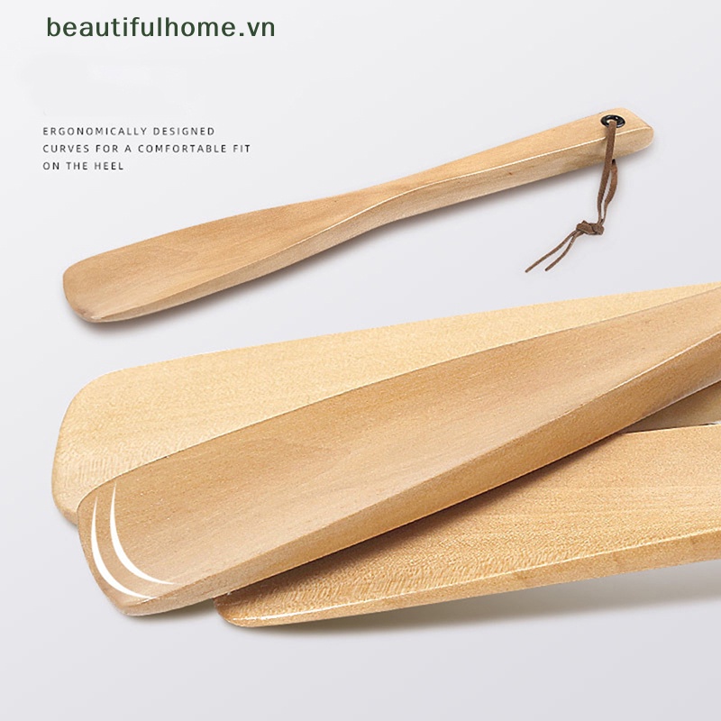 Sừng Giày Bằng Gỗ Kích Thước 25 / 40 / 54cm Chất Lượng Cao