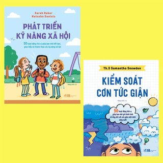 Sách Bộ 50 hoạt động thú vị: Phát triển kỹ năng xã hội - Kiểm soát cơn tức giận - Nhã Nam