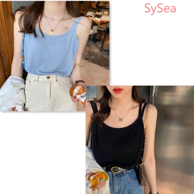 Áo Hai Dây Dáng Suông Plus Size Thời Trang Mùa Hè Cho Nữ