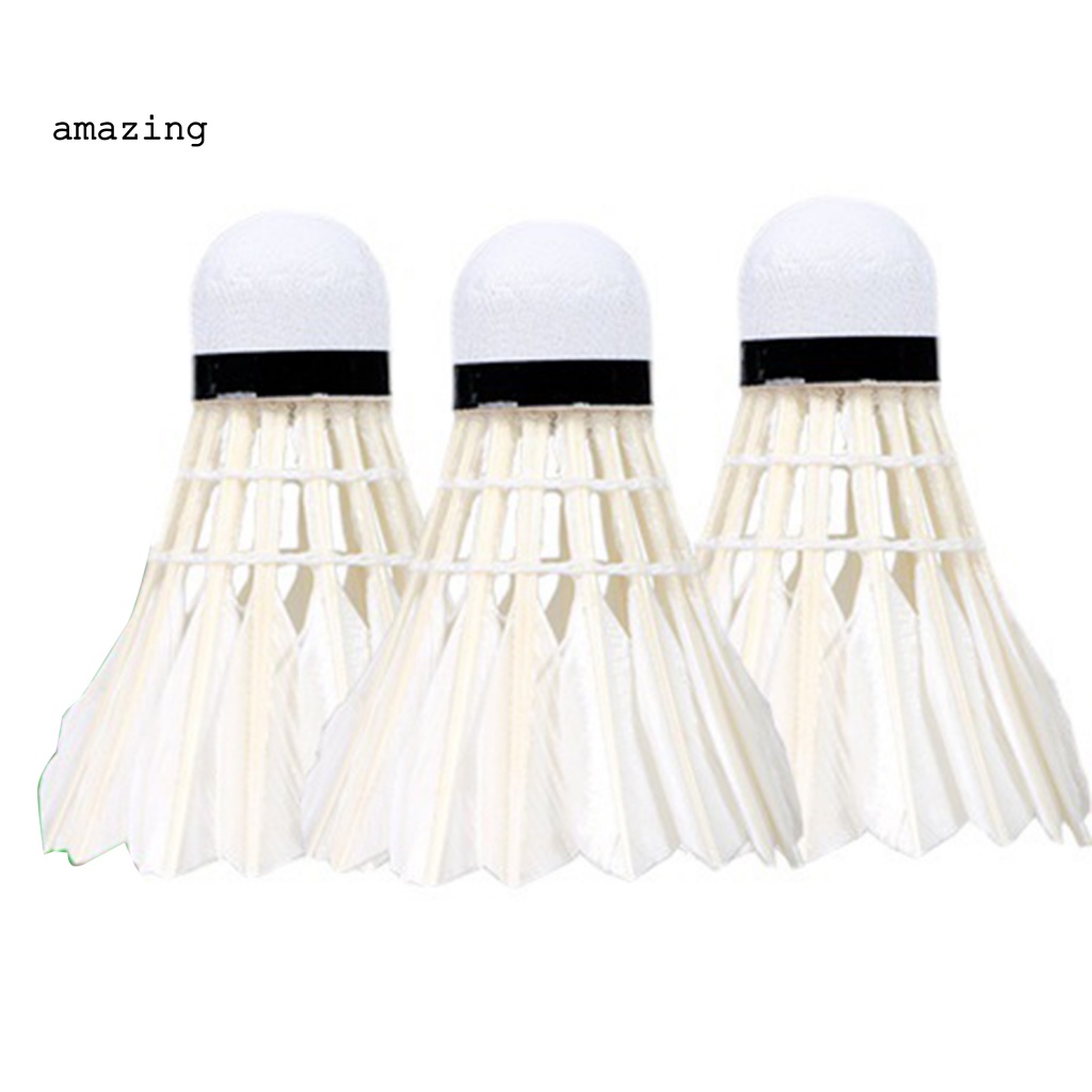 Bộ 3 Quả Cầu Lông Thể Thao Chống Mòn Chất Lượng Cao