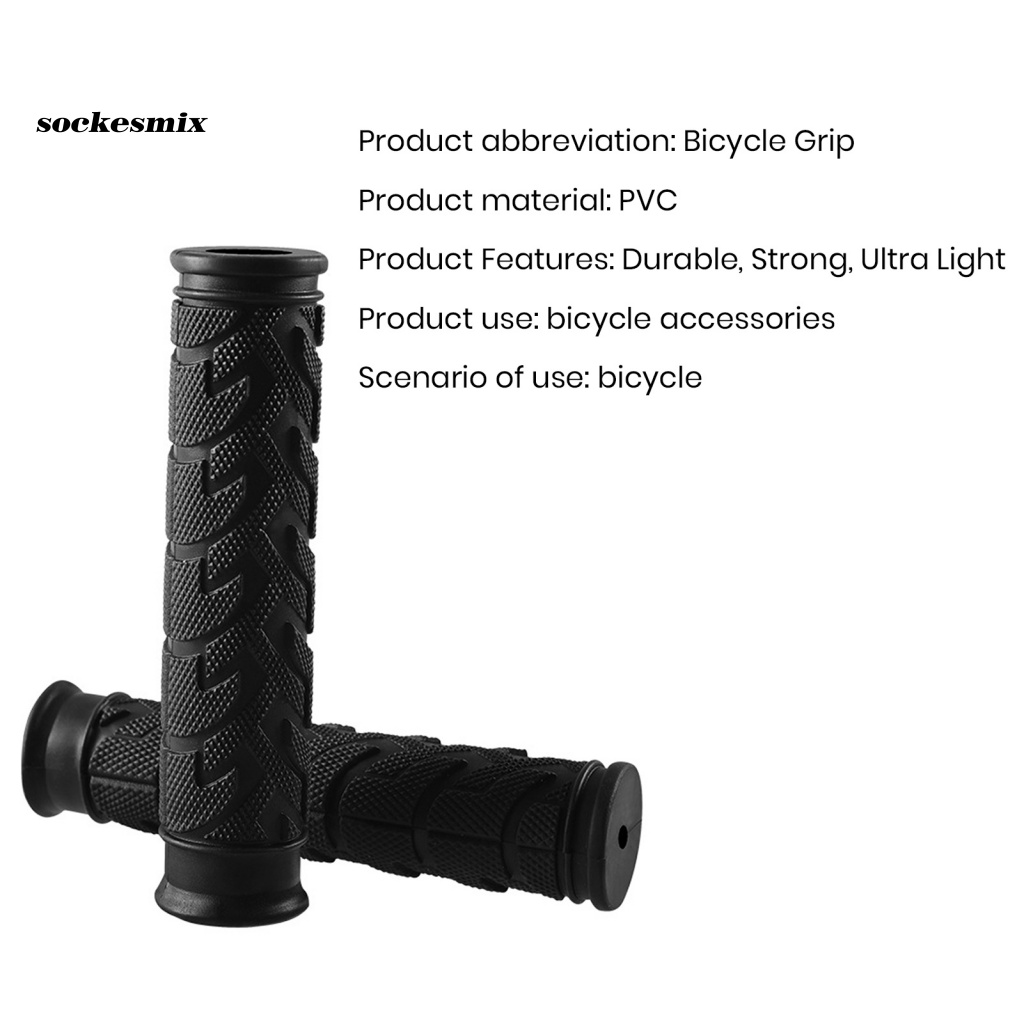 1 Cặp Vỏ Bọc Tay Lái Xe Đạp Dày Dặn Thoải Mái