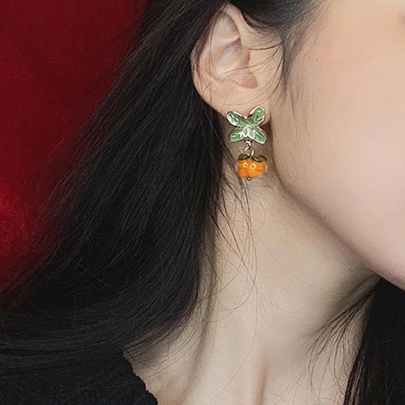 Bông Tai Hình Hoa Lá Sáng Tạo Thời Trang Cho Nữ