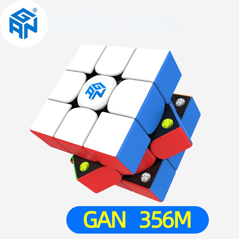 Khối Rubik 3x3x3 3 * 3 Chuyên Nghiệp Gan356m 3X356M Từ Tính