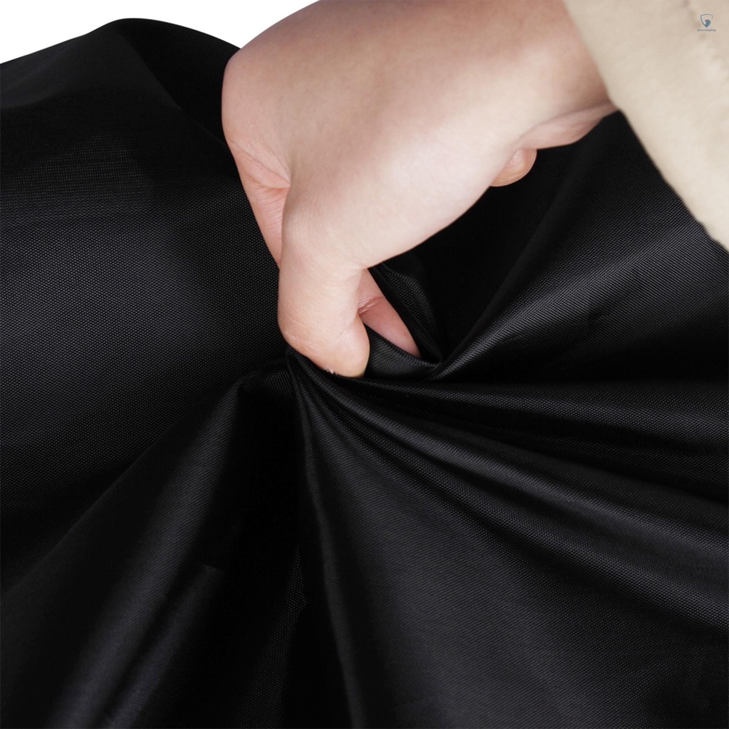 Vỏ Bọc Bàn Phím Đàn Piano Điện Tử 61 Phím Bằng Vải Canvas Chống Nước Chống Bụi Màu Đen Có Thể Gập Lại