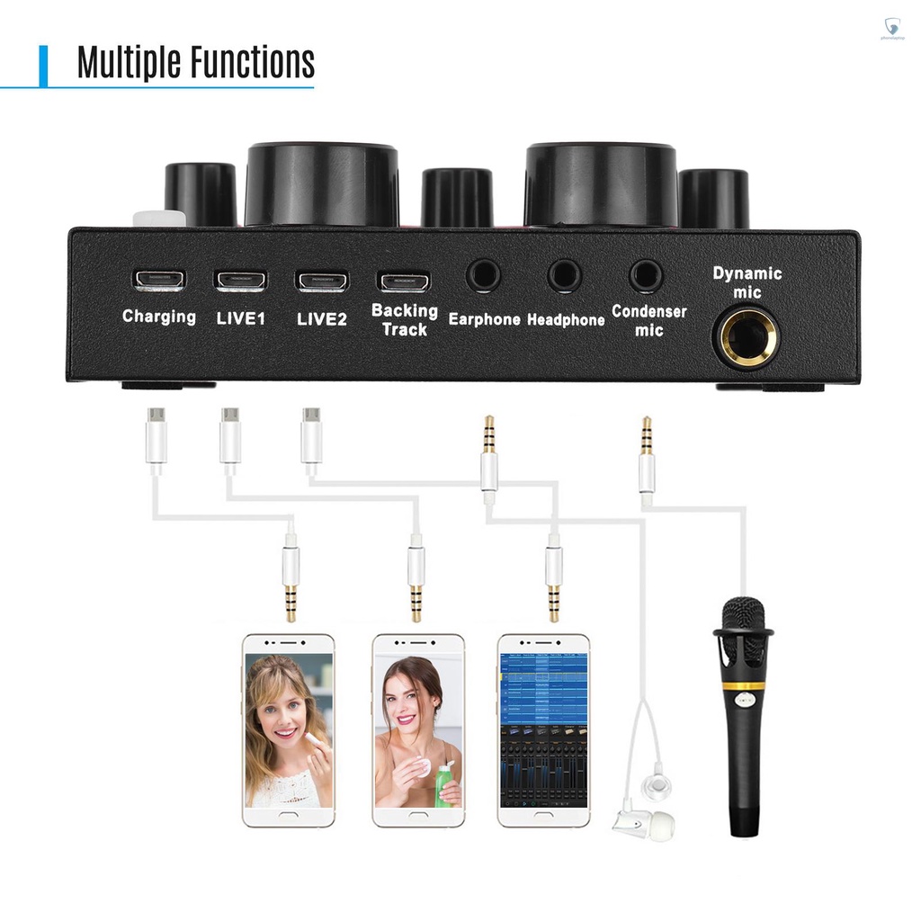 Thẻ Âm Thanh Đa Năng Chuyên Dụng Cho Phát Sóng Trực Tiếp