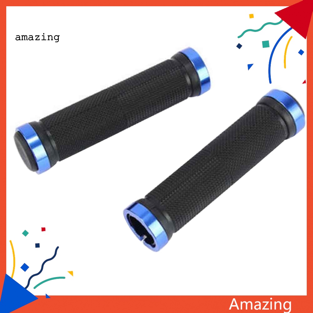 1 Cặp Vỏ Bọc Tay Lái Xe Đạp Leo Núi Bằng Cao Su Chống Trượt