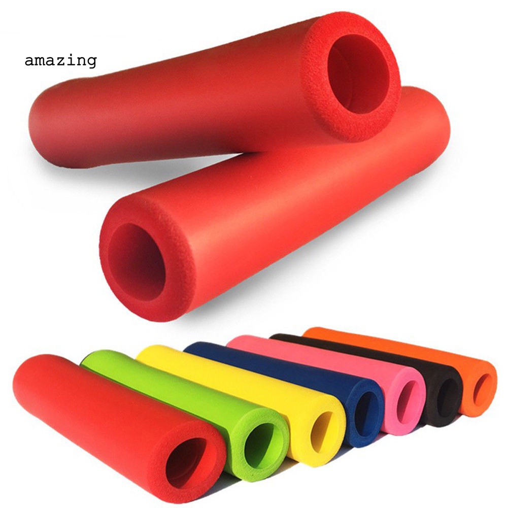 1 Cặp Vỏ Bọc Tay Lái Xe Đạp Siêu Nhẹ Chống Trượt Chống Sốc