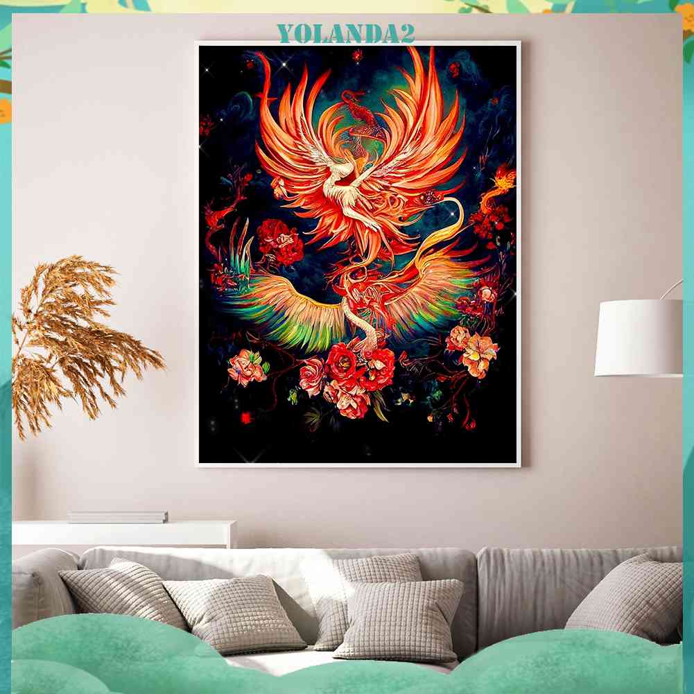 Bộ Tranh Đính Đá 5D Họa Tiết Hoạt Hình Độc Đáo DIY Dùng Trang Trí Nhà Cửa