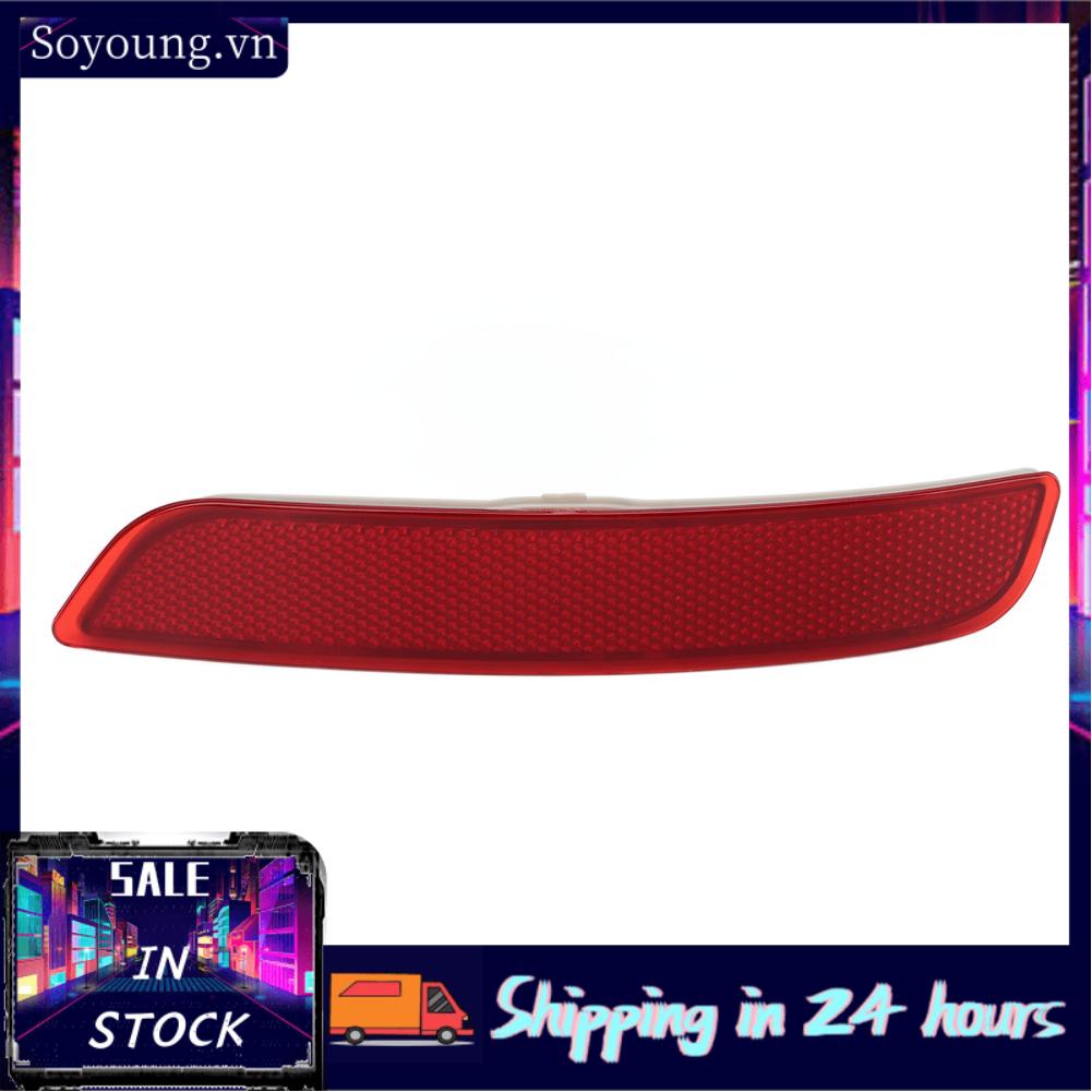 Soyoung Rear Bumper Reflector Tape  Effectively Reflect Lights Lightweight Colorfast Rear Bumper Reflector Shock Proof 63147847592 Remind Location  for Trip