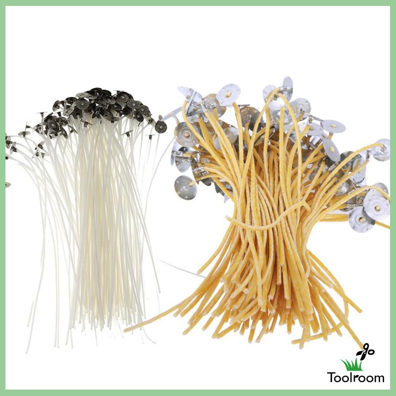 Bộ 50 Dây Bấc Làm Nến Sáp Ong 20cm DIY