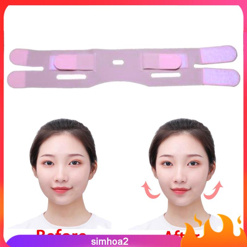 Bộ Giảm Cằm Đôi Màu Trắng Simhoa2
