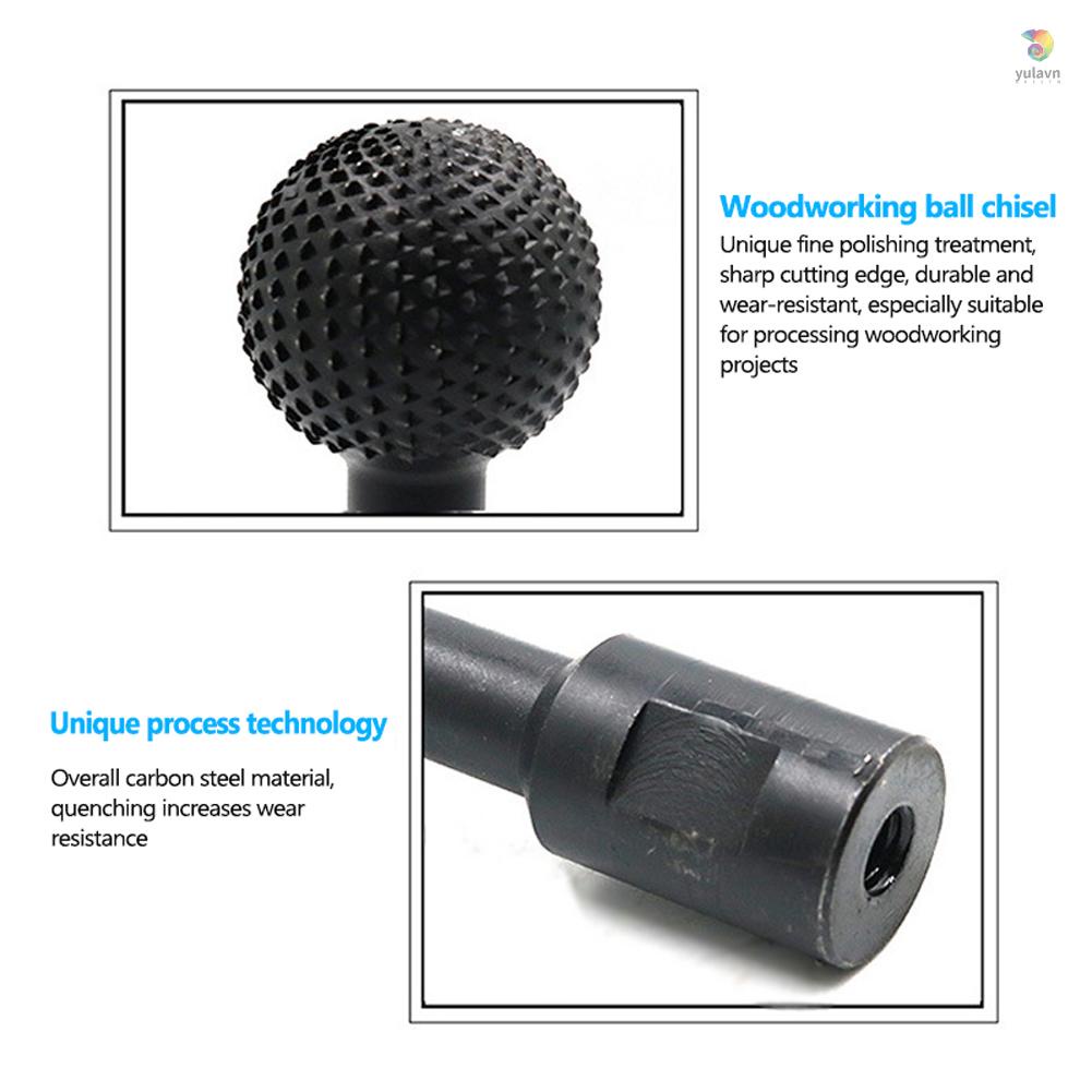 Đầu Mài Đánh Bóng Chạm Khắc Gỗ Đa Năng Phù Hợp Cho 10 / 14mm