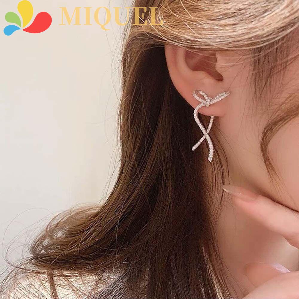 Đôi Bông Tai Nơ Thời Trang Cho Nữ|Dây Chuyền Mặt Nơ Nhiều Màu Sắc Dễ Thương Xinh Xắn|Khuyên Tai Nữ Kiểu Dáng Thời Trang Thanh Lịch