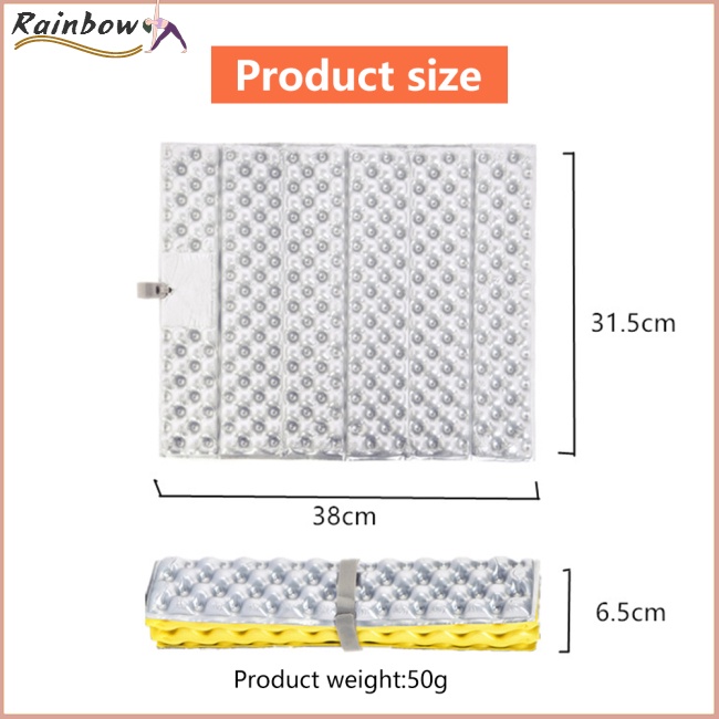 Đệm Ngồi Cách Nhiệt Siêu Nhẹ Có Thể Gấp Gọn Tiện Dụng Mang Theo Du Lịch Cắm Trại