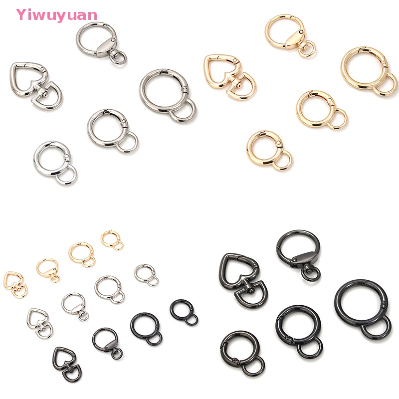 1 Móc Khóa Carabiner Bằng Kim Loại DIY Mới