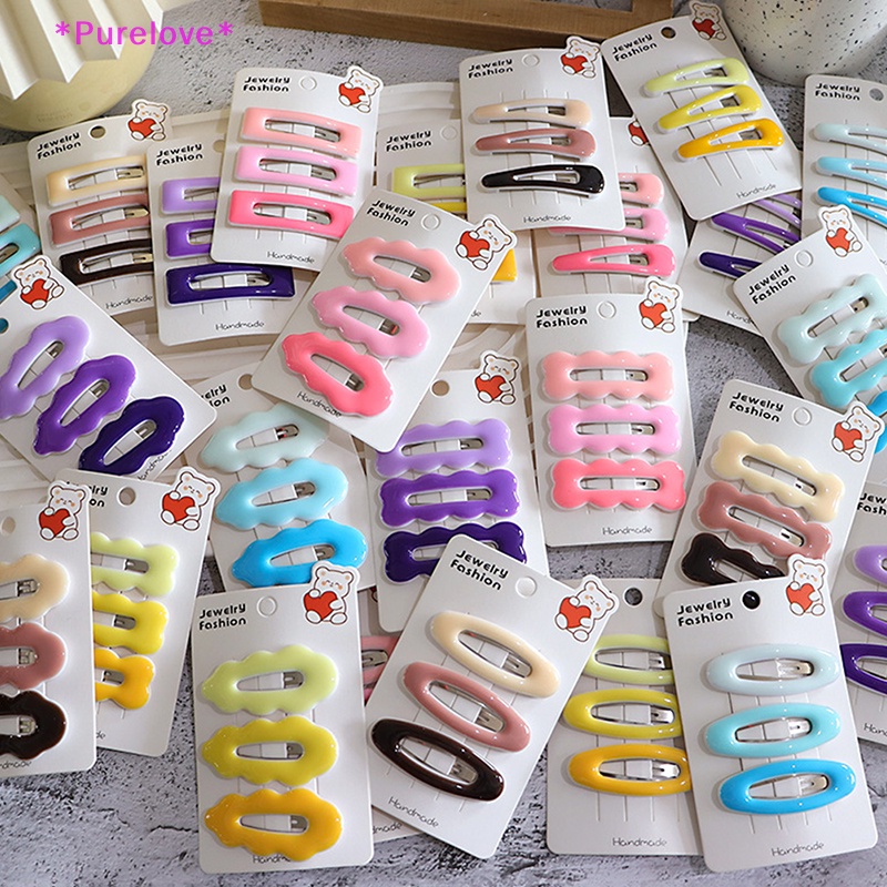 Bộ Kẹp Tóc BB Hình Dáng Dễ Thương Cho Bé Gái Mới