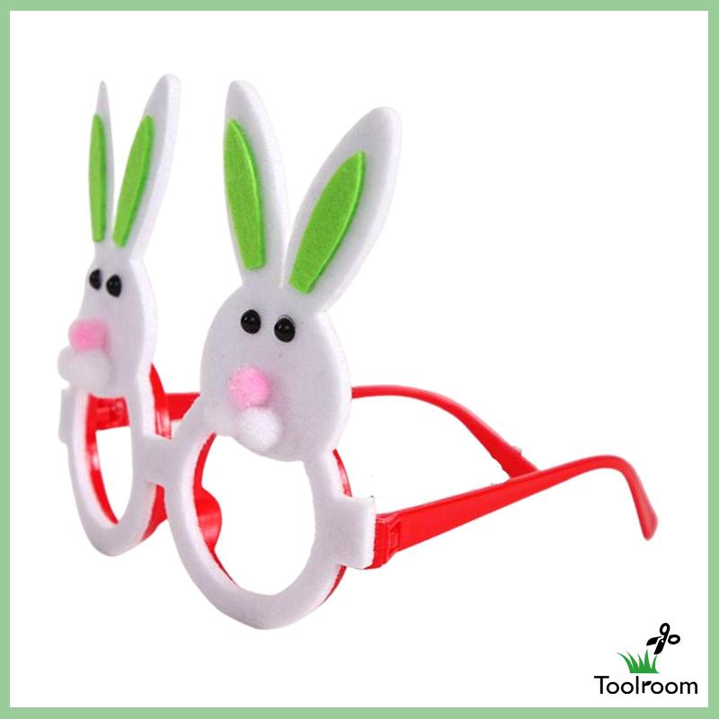 Mắt Kính Thỏ Phục Sinh Nhồi Bông Trang Trí Tiệc