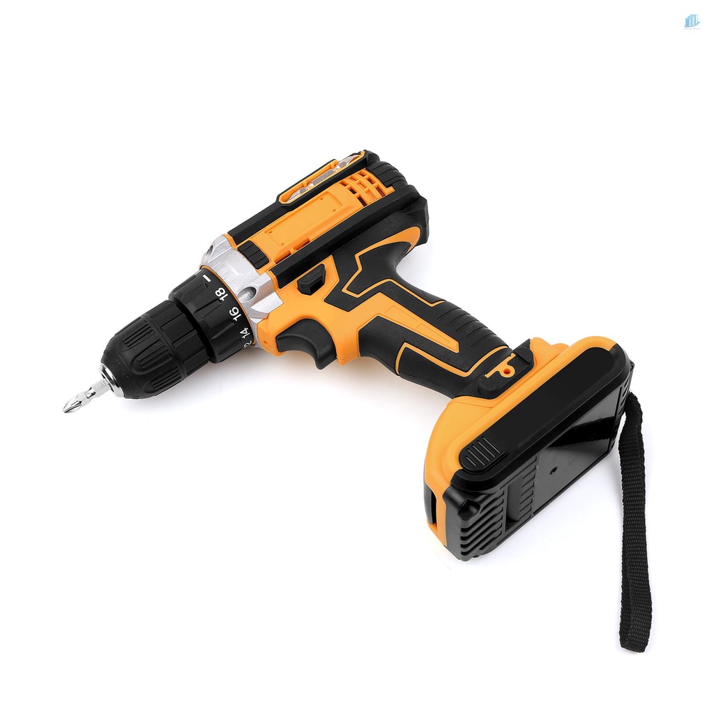 Máy Khoan Điện Cầm Tay Không Dây 21V s2mwvn Có Đèn LED Điều Chỉnh Tốc Độ 3 / 8 Inch Kèm Tua Vít 2 Chế Độ Xoay 36Nm Max