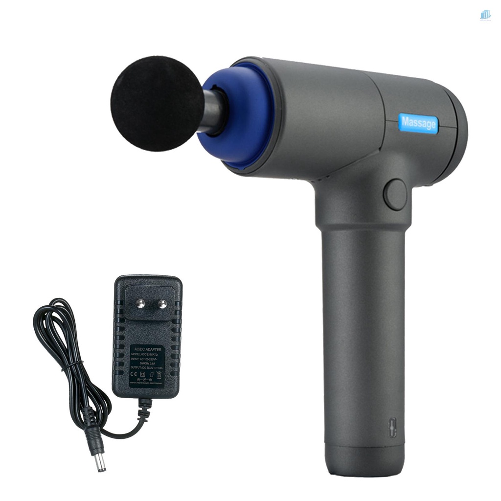 Máy Mát Xa Thư Giãn Cơ Bắp 4 Đầu Bằng Hợp Kim Nhôm Kèm 6 Đầu Mát Xa Tùy Chỉnh Tiện Dụng s2mwvn