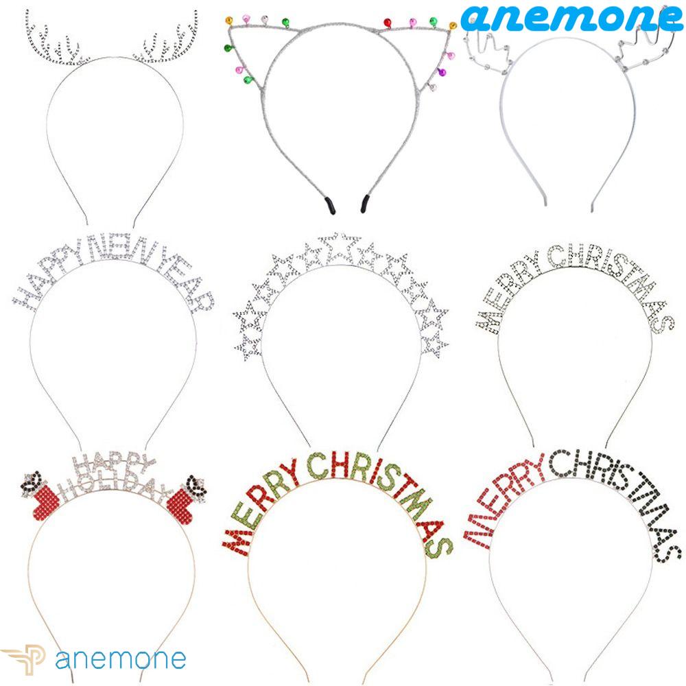 Phụ Kiện Bằng Hợp Kim Chất Lượng Dành Cho Bé|Băng Đô Cài Tóc Hóa Trang Năm Mới Bằng Kim Loại Tinh Tế Chất Lượng Cao Cho Nữ