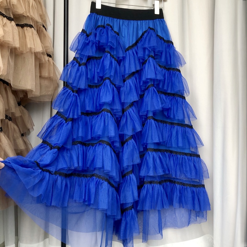 Chân Váy Ren Chữ a Dài 35 inch Thời Trang Cho Nữ