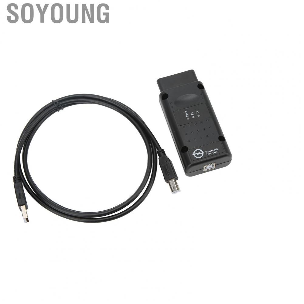 Soyoung for OPCOM Diagnostic Interface  Professional Display Realtime Data Car Scan Tool OBD2 CAN BUS Many Control Units Multiplexer Function  for Vehicle