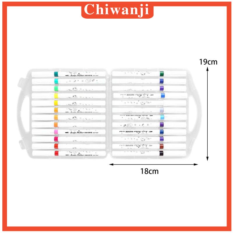 Bút Vẽ Acrylic Nhanh Khô Cho Bề Mặt Gốm / Gỗ / Vải Canvas