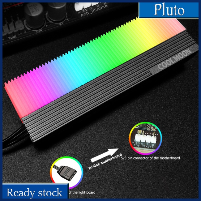 Mới Đế Tản Nhiệt Ổ Đĩa Cứng Cm-m73s M.2 Argb SSD 2280 Chất Lượng Cao