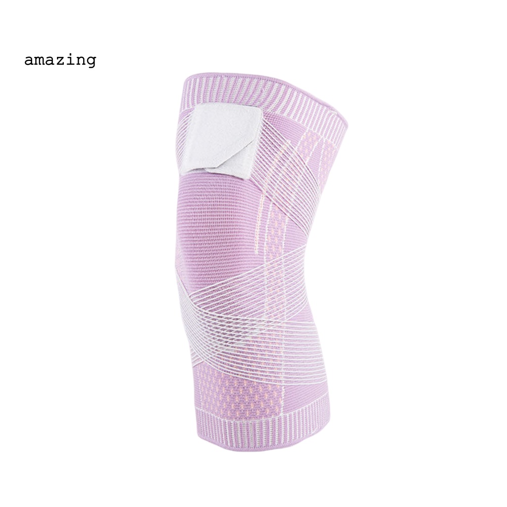 1 Miếng Đệm Bảo Vệ Đầu Gối Độ Co Giãn Cao Hỗ Trợ Chơi Thể Thao Dành Cho Nam Và Nữ