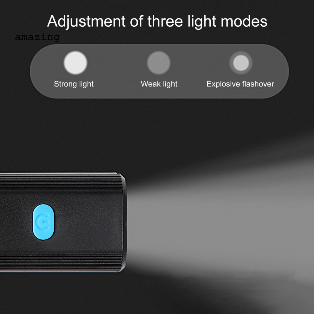 1 Bộ Đèn Pha Xe Đạp Leo Núi Sạc USB Độ Sáng Cao Tiện Dụng