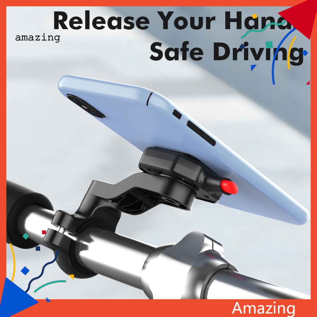 Giá Đỡ Điện Thoại Chắc Chắn Gắn Tay Lái Xe Đạp Tiện Dụng