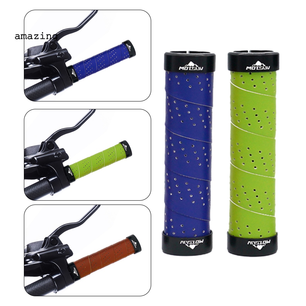 1 Cặp Vỏ Bọc Tay Lái Xe Đạp Bằng EVA Mềm Mại Thấm Hút Mồ Hôi